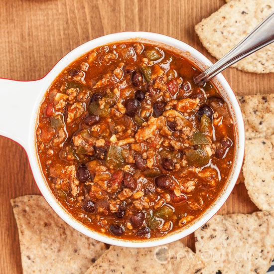 Slow Cooker Turkey Or Beef Chili Chew Out Loud