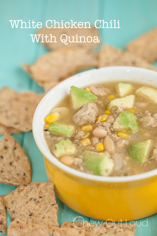 White Chicken Chili with Quinoa