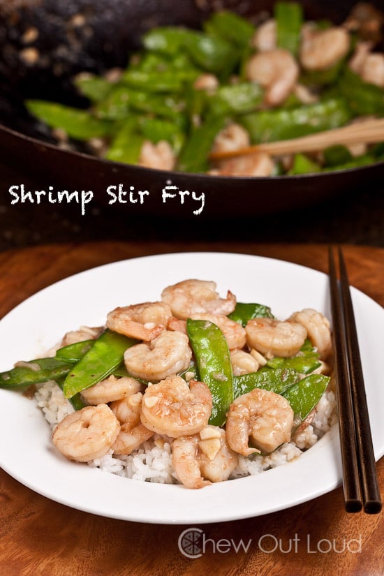 shrimp stir fry