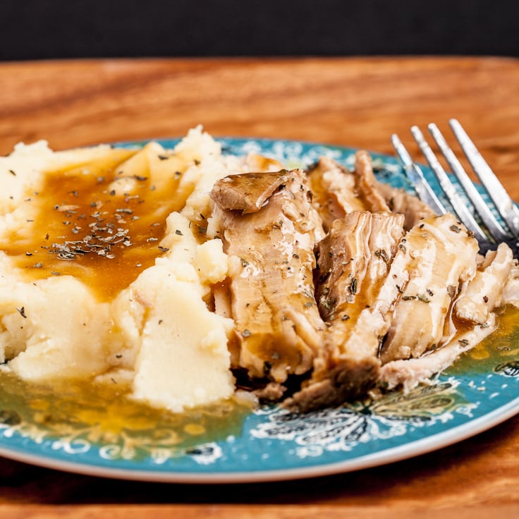 Slow Cooker Pork Loin With Gravy Chew Out Loud,Domesticated Fox Curly Tail