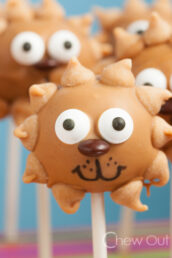 Lion Cake Pops