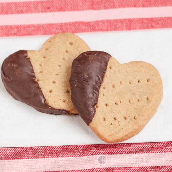 Chocolate-Chocolate Chip Scottish Biscuit Shortbread Cookies