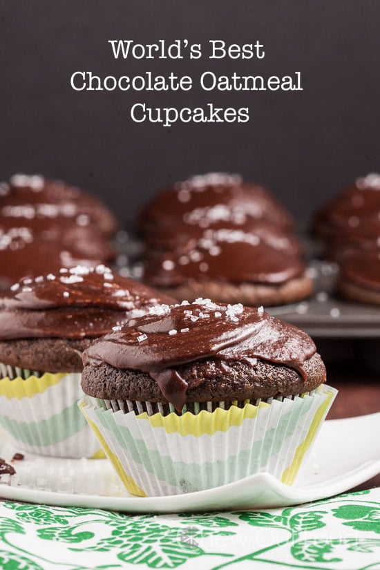 World's Best Chocolate Oatmeal Cupcake