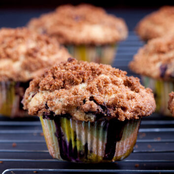 Homemade Blueberry Muffins