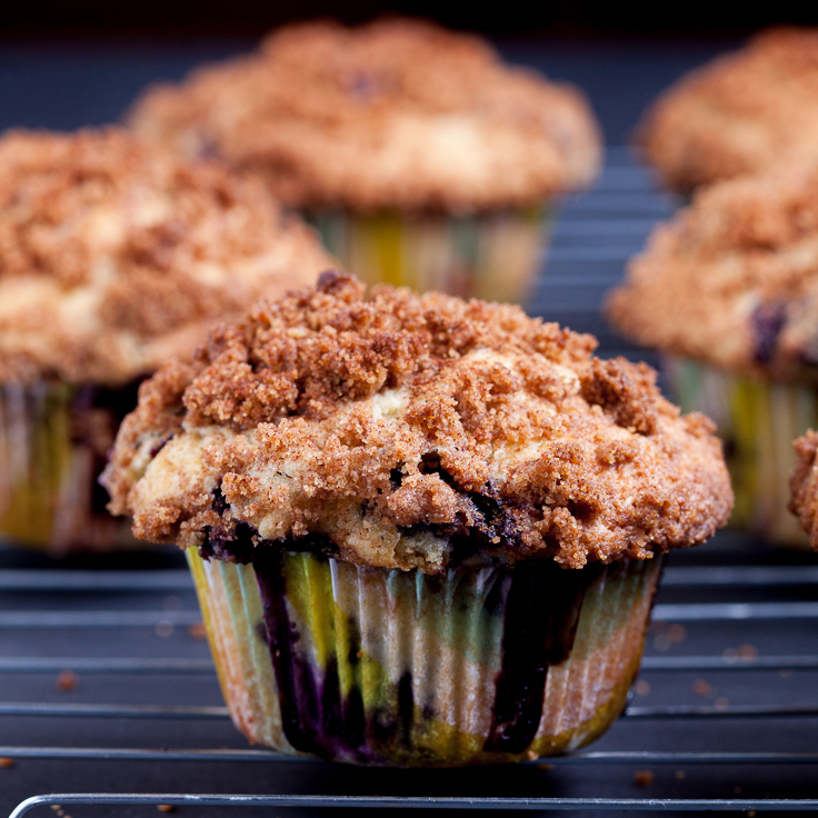 Homemade Blueberry Muffins 