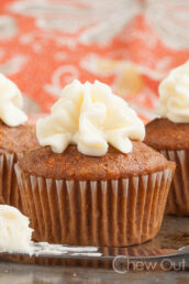 Carrot Cupcakes with Cream Cheese Frosting