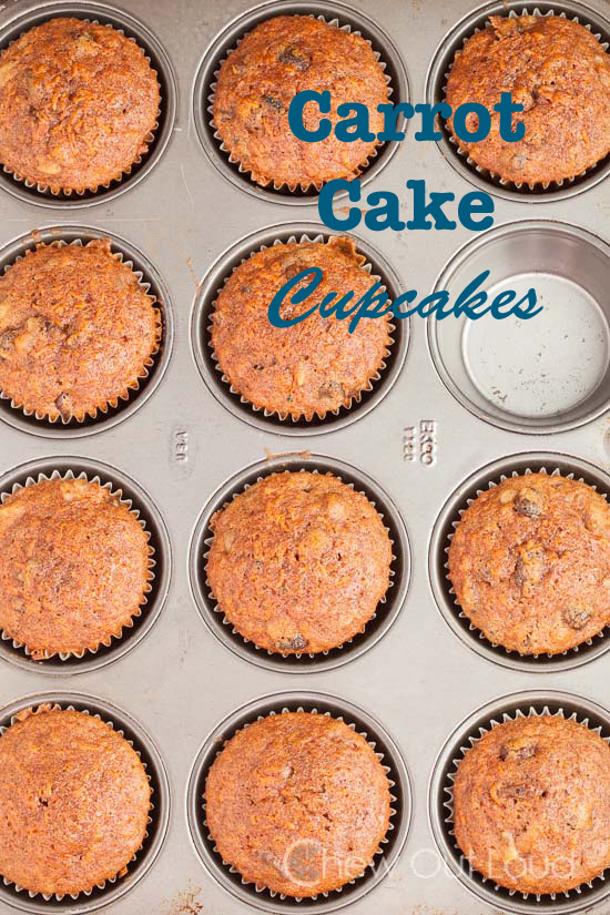 Carrot Cake Cupcakes