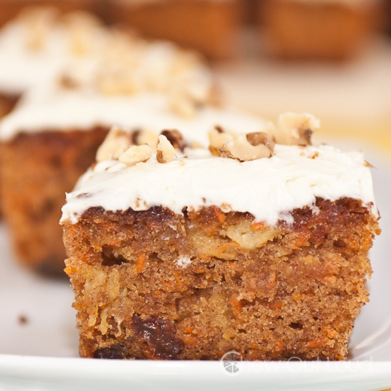 Carrot Cake with Cream Cheese Frosting