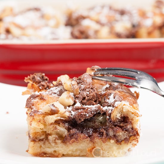 Nutella Bread Pudding