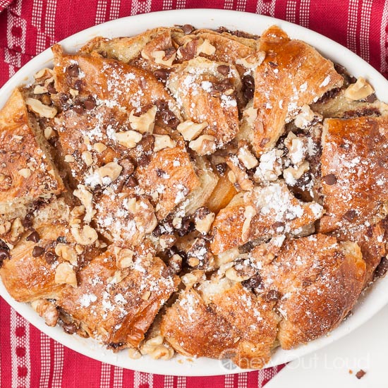 Nutella Bread Pudding 2