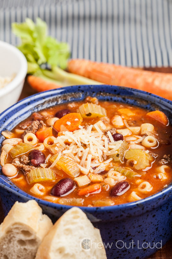 Olive Garden's pasta e fagioli