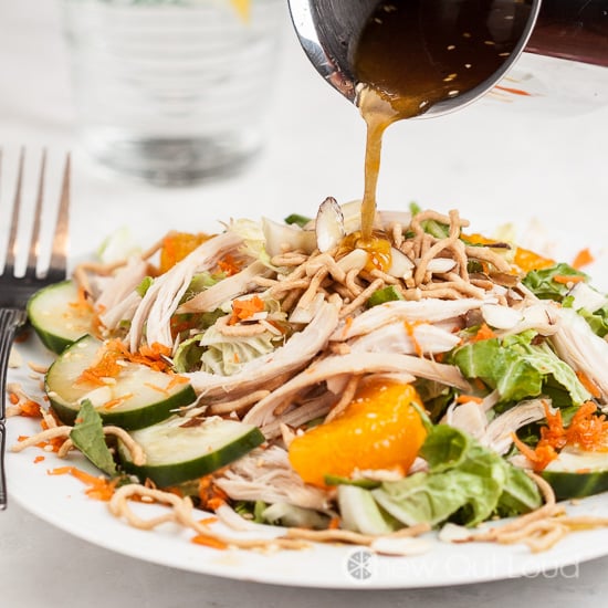 chinese asian chicken salad