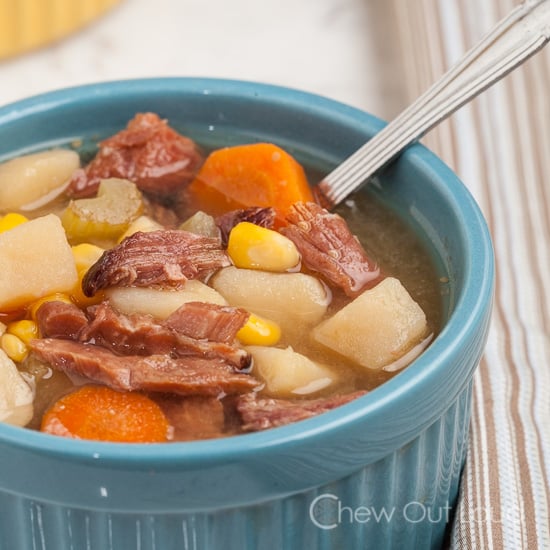 Ham Potato Veggie Soup