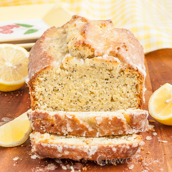 Lemon Almond Poppy Seed Bread