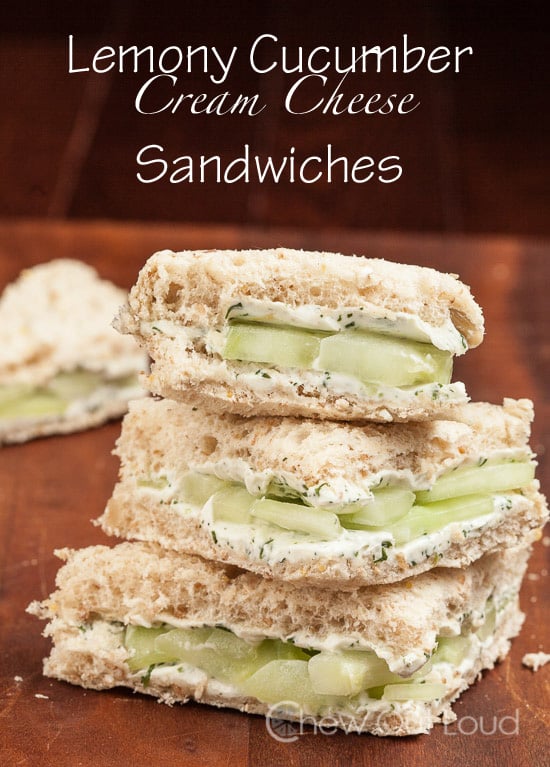 cucumber sandwiches