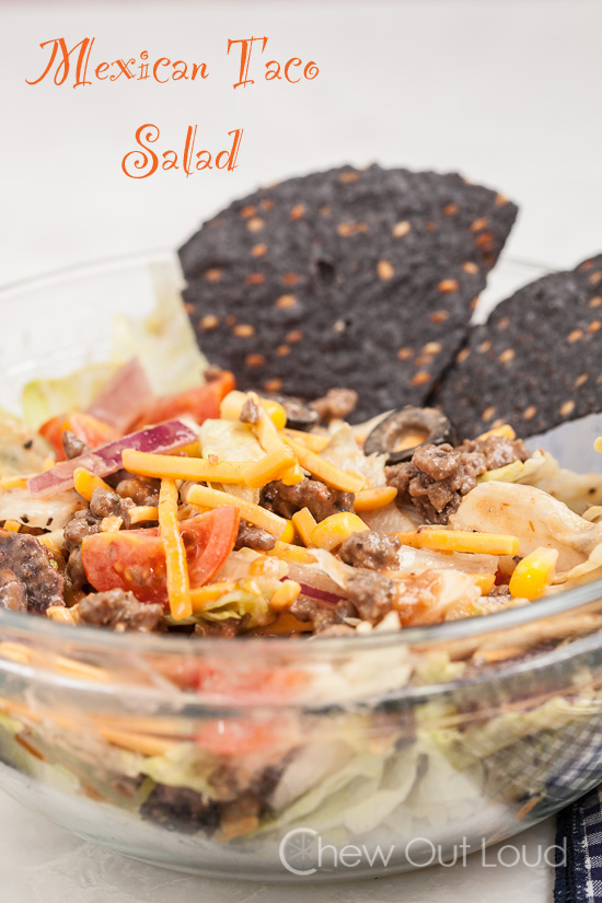 Mexican Beef Taco Salad