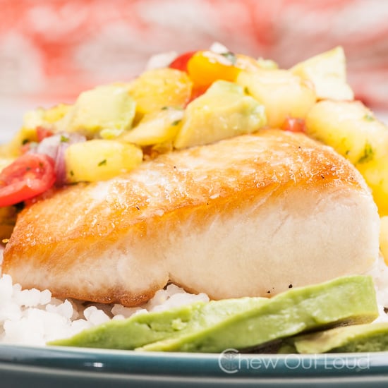 Pan Fried Mahi Mahi with Tropical Salsa