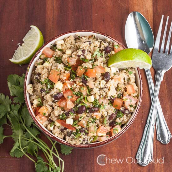 Quinoa Black Beans Tex Mex