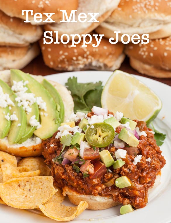 Tex Mex Sloppy Joes 4