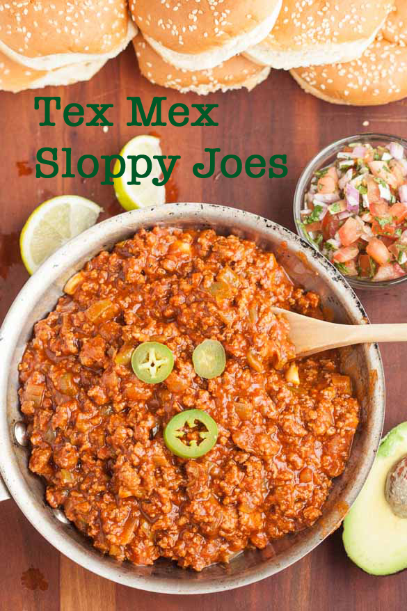 Tex Mex Sloppy Joes