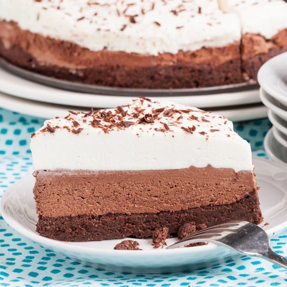 Triple Chocolate Mousse Cake 2