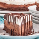 Easy Triple Chocolate Mousse Cake