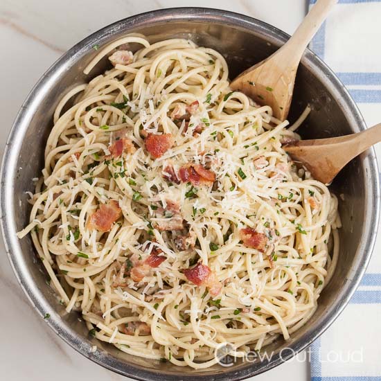 30-Min Spaghetti Carbonara