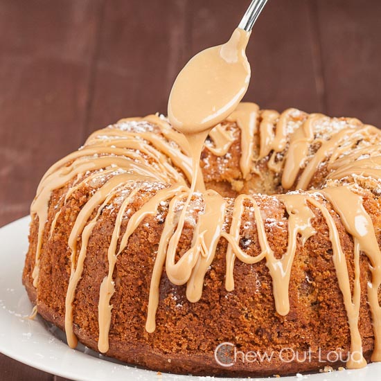 Brrown sugar Caramel pound cake