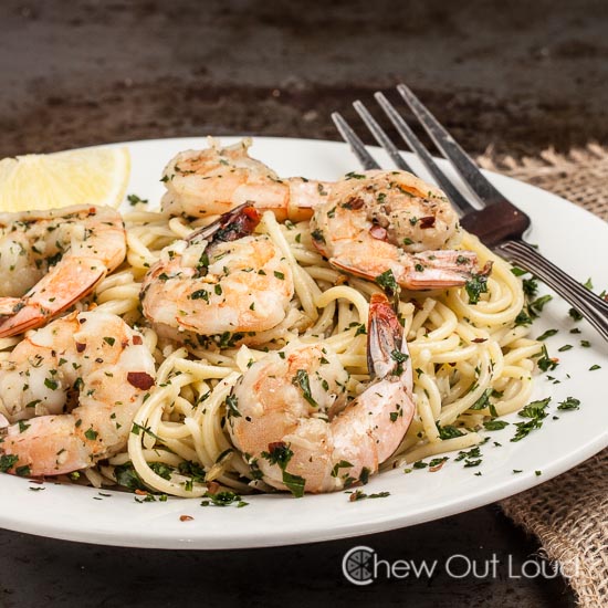 Shrimp Scampi Pasta