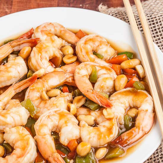 30-Minute Kung Pao Shrimp | Chew Out Loud