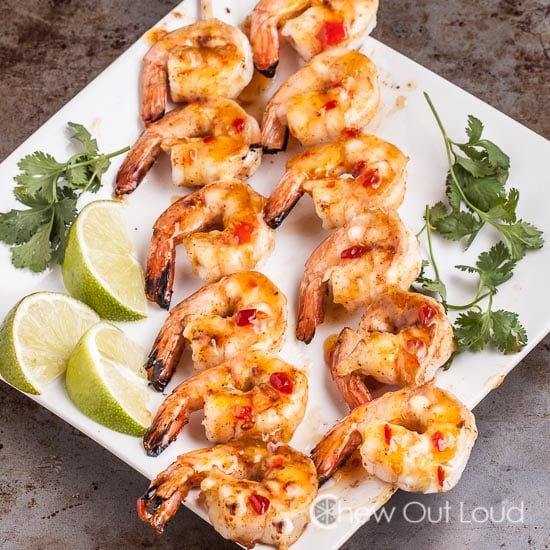 Spicy Thai Grilled Shrimp