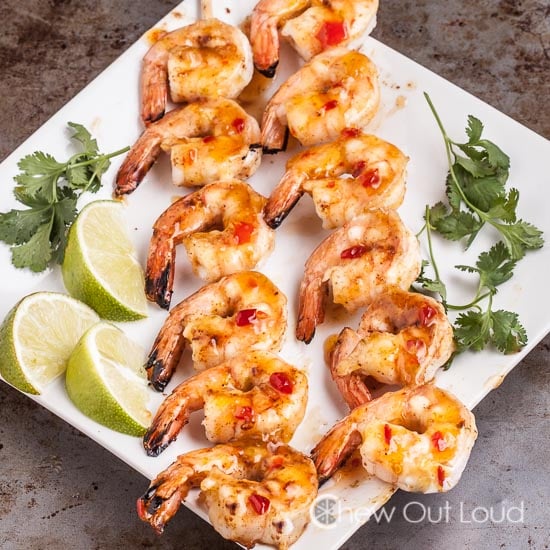 Spicy Thai Grilled Shrimp