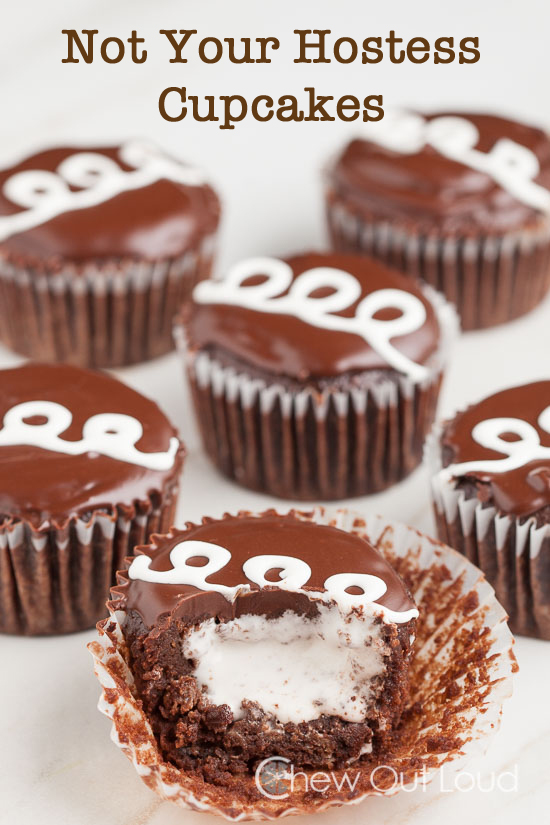 Not Your Hostess Cupcakes