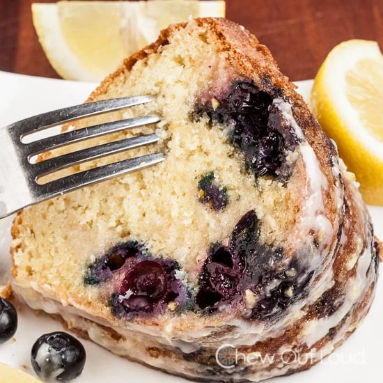 Best Blueberry Lemon Bundt Cake - Chew Out Loud