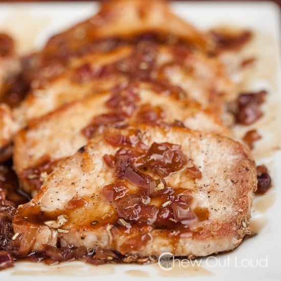 Maple Glazed Pork Chops