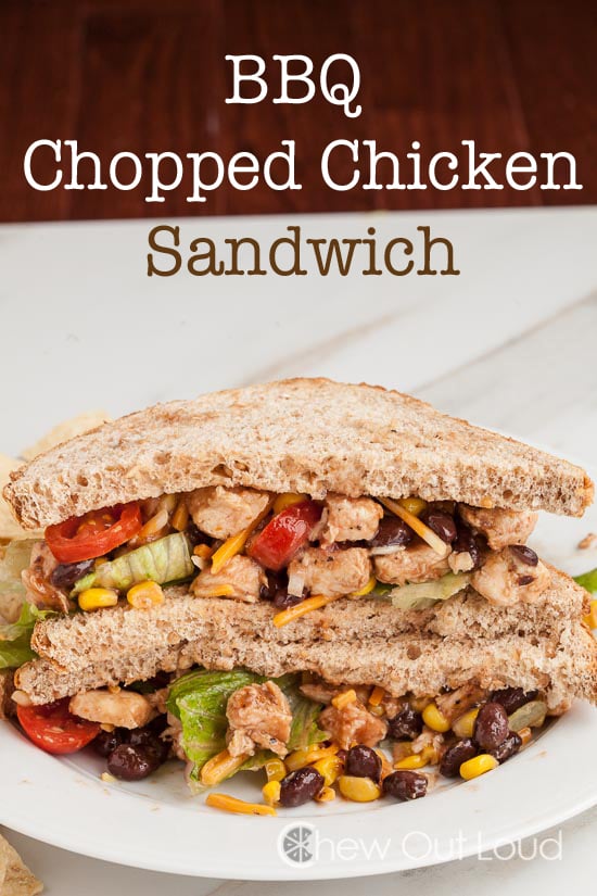 BBQ Chopped Ckn Sandwich