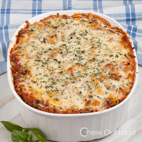 Cheesy Creamy Baked Ziti 7