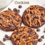 Chocolate Salted Caramel Cookies