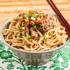 Mongolian Beef Noodles | Chew Out Loud