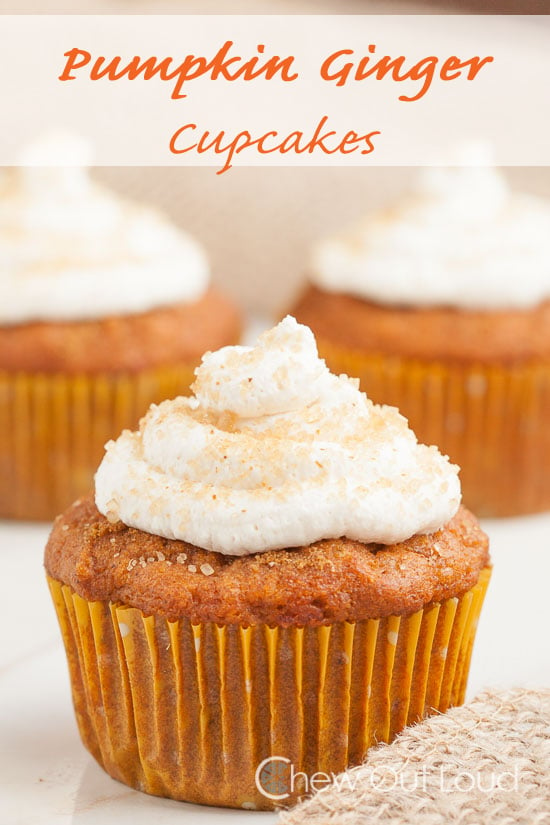 Pumpkin ginger Cupcakes 3