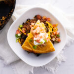 Easy Tamale Pie (Skillet or Cast Iron)
