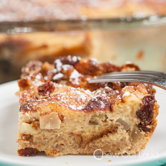 Hawaiian Apple Bread Pudding 2