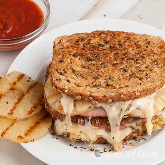 Hawaiian Grilled Cheese 1