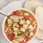 Moroccan Chicken Stew with Crusty Bread