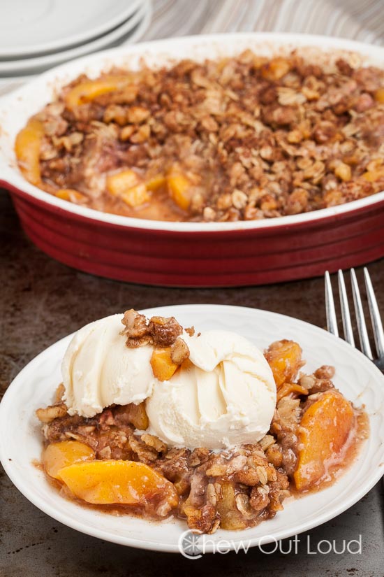 Peach crisp 2