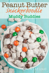 snickerdoodle muddy buddies