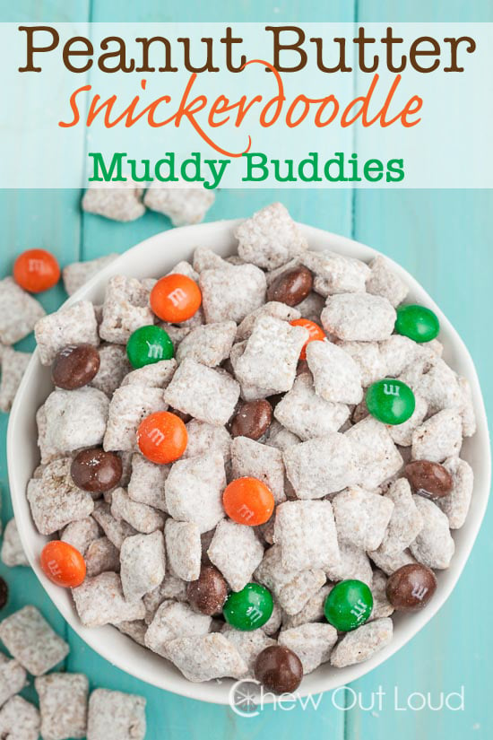 Peanut Butter Snickerdoodle Puppy Chow