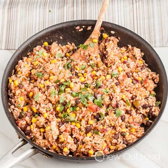 Bowl de Burrito de Pollo Mex