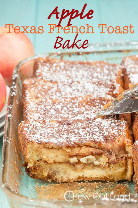 Apple Texas French Toast Bake