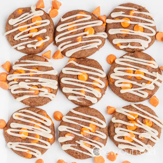 Chewy Pumpkin Cookies Cream Cheese